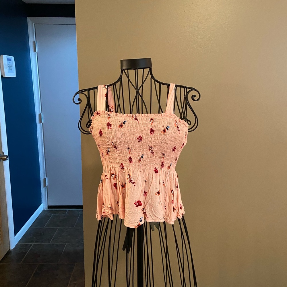 Floral tank top